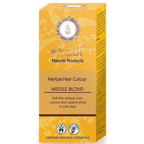 Khadi Herbal Hair Colour - Medium Blonde - 100g
