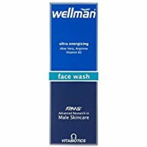 Vitabiotics Vitabiotics, Wellman Face Wash, 125ml
