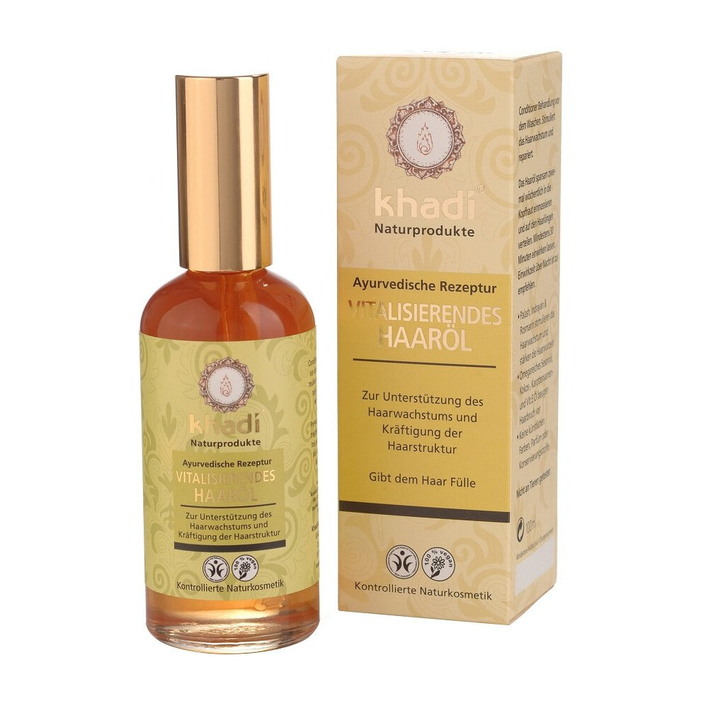Khadi Huile capillaire vitalisante 100ml
