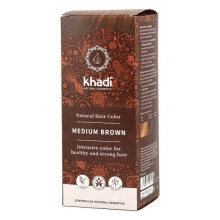 Khadi Hair Colour - Medium Brown 100g