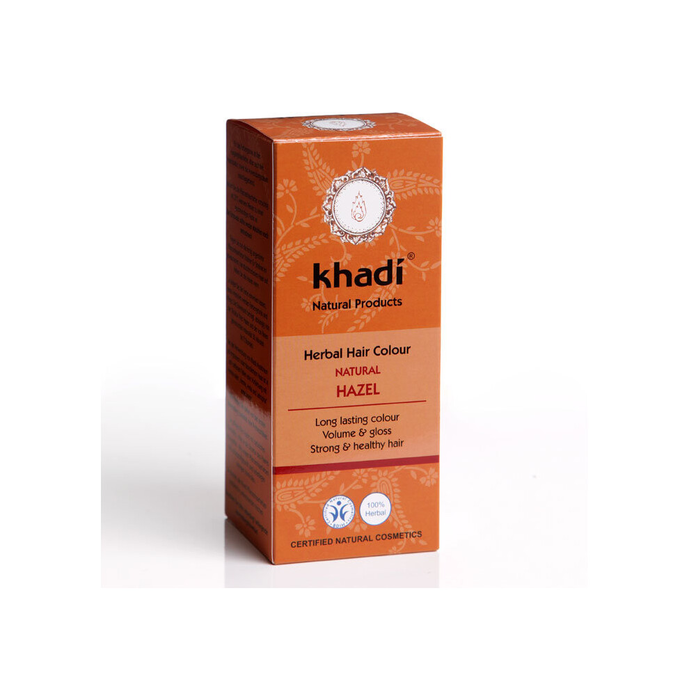 Khadi Hair Colour Natural Hazel 100g-image-OPC-P55KGWJ-NEW