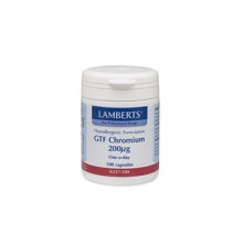 Lamberts GTF Chromium 200ug, 100 tablets