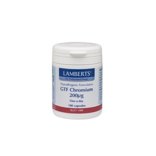 Lamberts Lamberts GTF Chromium 200ug, 100 tablets