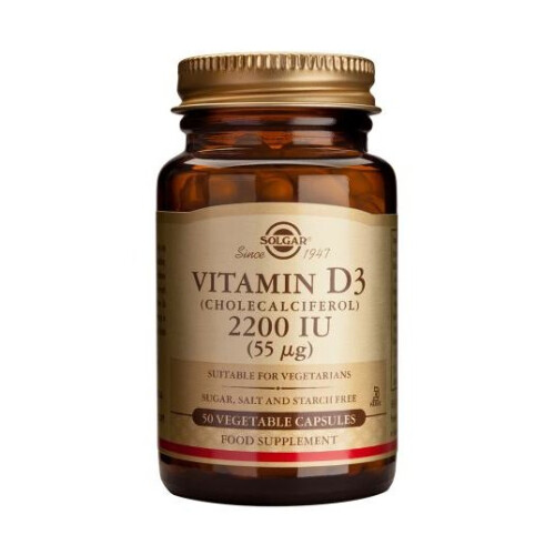 Solgar Vitamina D3 2200Iu (55Mcg) 50Cap.veg
