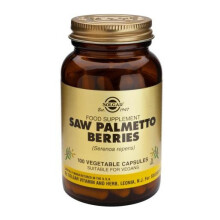 Solgar Full Potency Saw Palmetto Berries Vegetable Capsules, 100