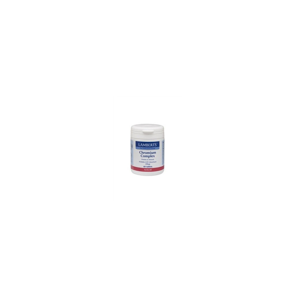 Lamberts Chromium Complex, 60 Tablets