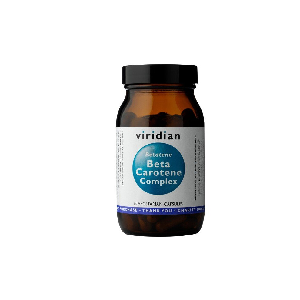 Viridian Betatene (Beta Carotenoid Complex) 15Mg 90 Veg Caps