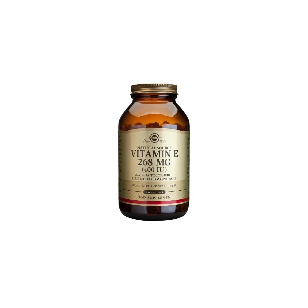 Solgar Vitamin E 268 Mg (400 Iu) Mixed Softgels, 250