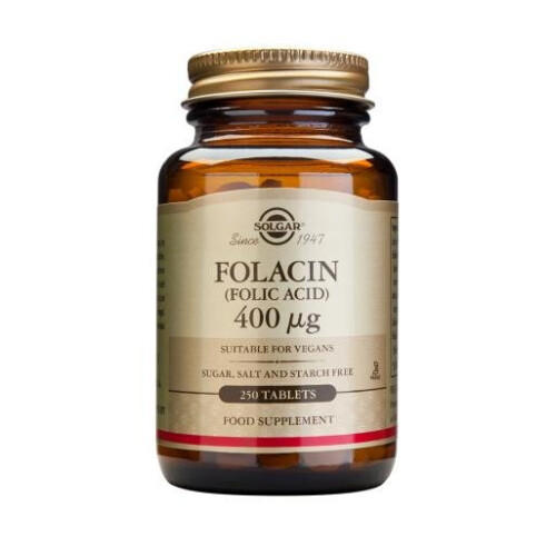 Solgar Solgar, Folate, 400 mcg, 250 Comprimés