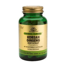 Solgar, Koreanischer Ginsengwurzel-Extrakt, 60 Pflanzenkapseln