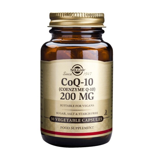 Solgar Solgar Coenzyme Q-10 200 mg Vegetable Capsules, 30