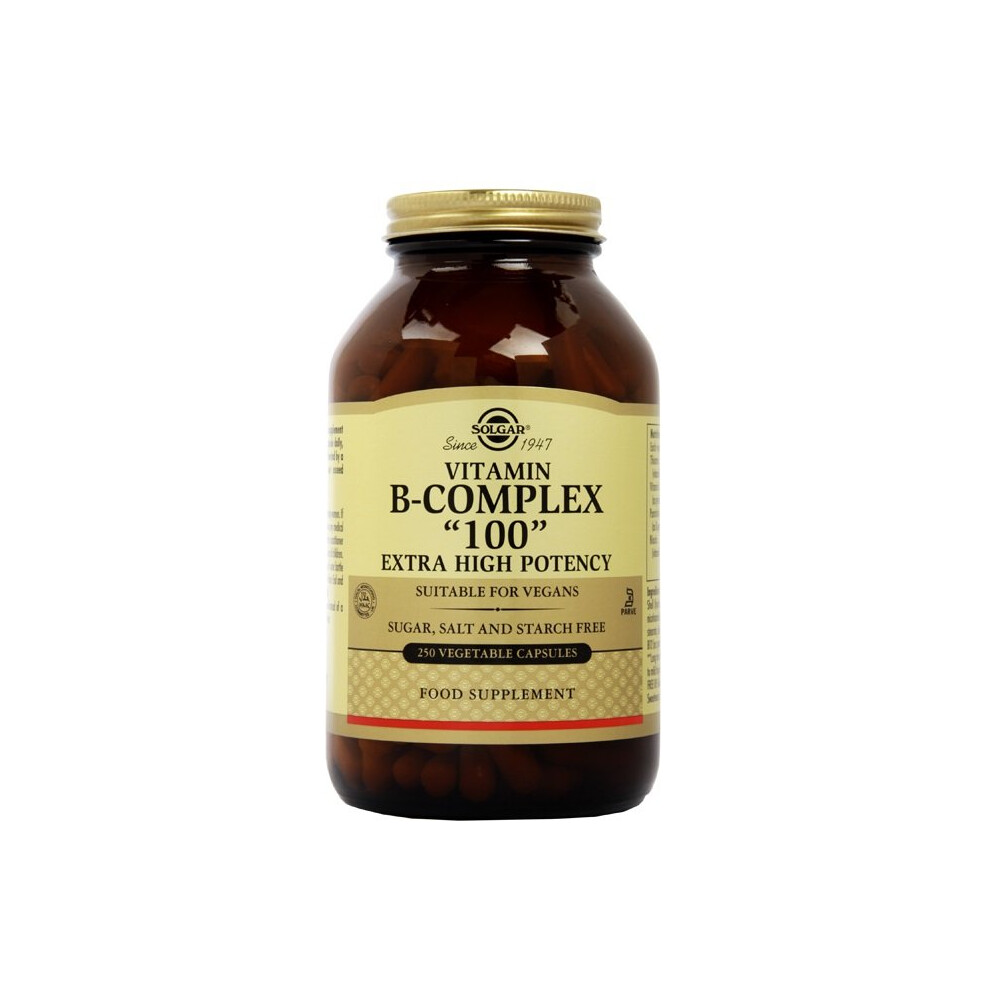 Solgar Vitamin B-Complex "100" Tablets, 100