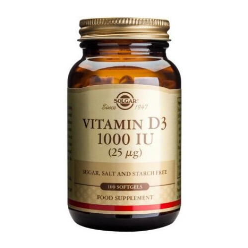 Solgar Vitamine D3 (Cholécalciférol)