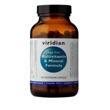 Viridian HIGH FIVE Multivitamin and Mineral Formula , 120 Veg Caps