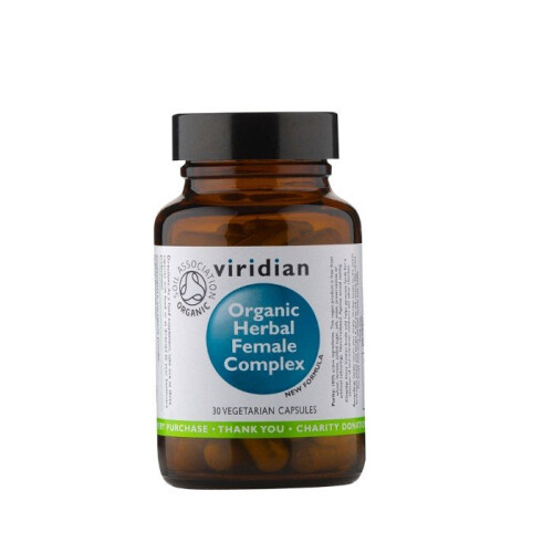 Viridian Organic Herbal Female Complex 30 vegi caps