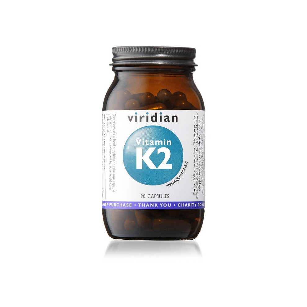 Viridian Vitamin K2 90Veg Caps
