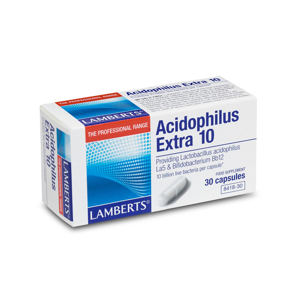 Lamberts Acidophilus Extra 10, 60 capsules