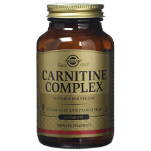 L-Carnitine 500 mg 60 Comprimés Solgar
