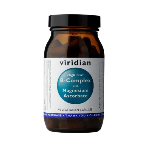 Viridian High Five B-Complex /Mag ascorbate, 90 vegi caps