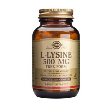 Solgar L-Lysine 500 mg Vegetable Capsules , 50