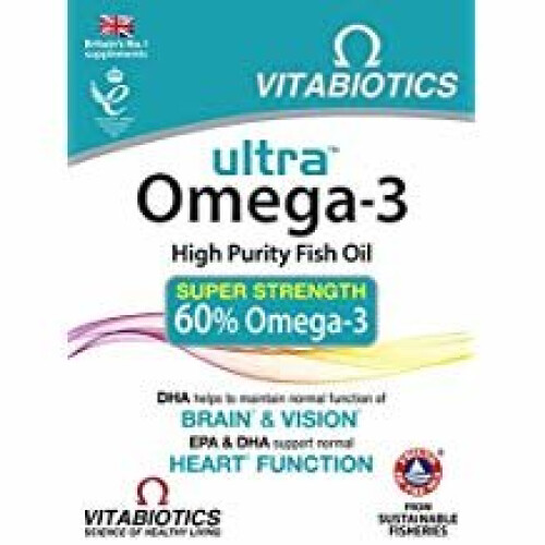 Vitabiotics Vitabiotics, Ultra Omega 3 High Potency, 60 capsules
