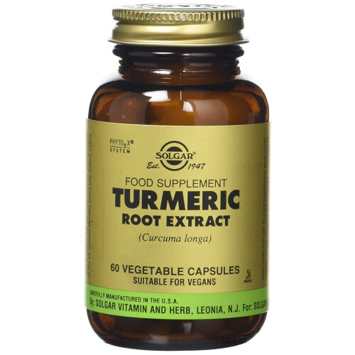 Solgar Solgar Turmeric Root Extract Vegetable Capsules , 60