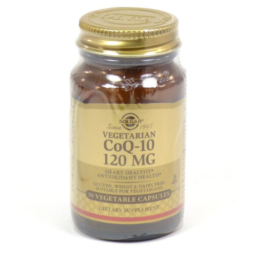 Solgar Solgar Coenzyme Q-10 120 mg Vegetable Capsules, 30