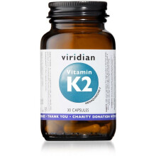 Viridian Vitamin K2 30veg caps