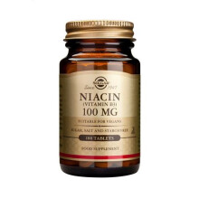 Solgar, Niacine (Vitamine B3), 100 mg, 100 Comprimés