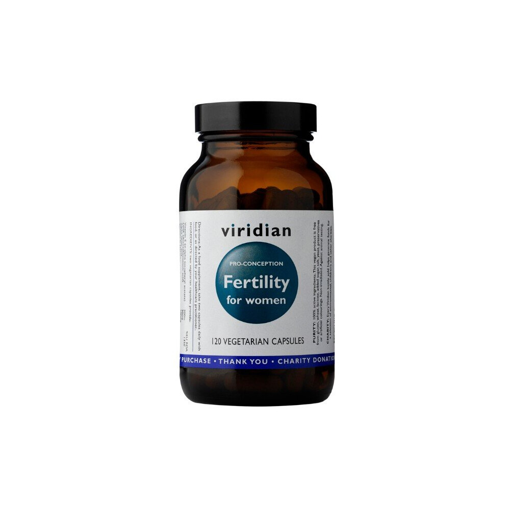 Viridian Fertility For Women (Pro-Conception) 120 Veg Caps