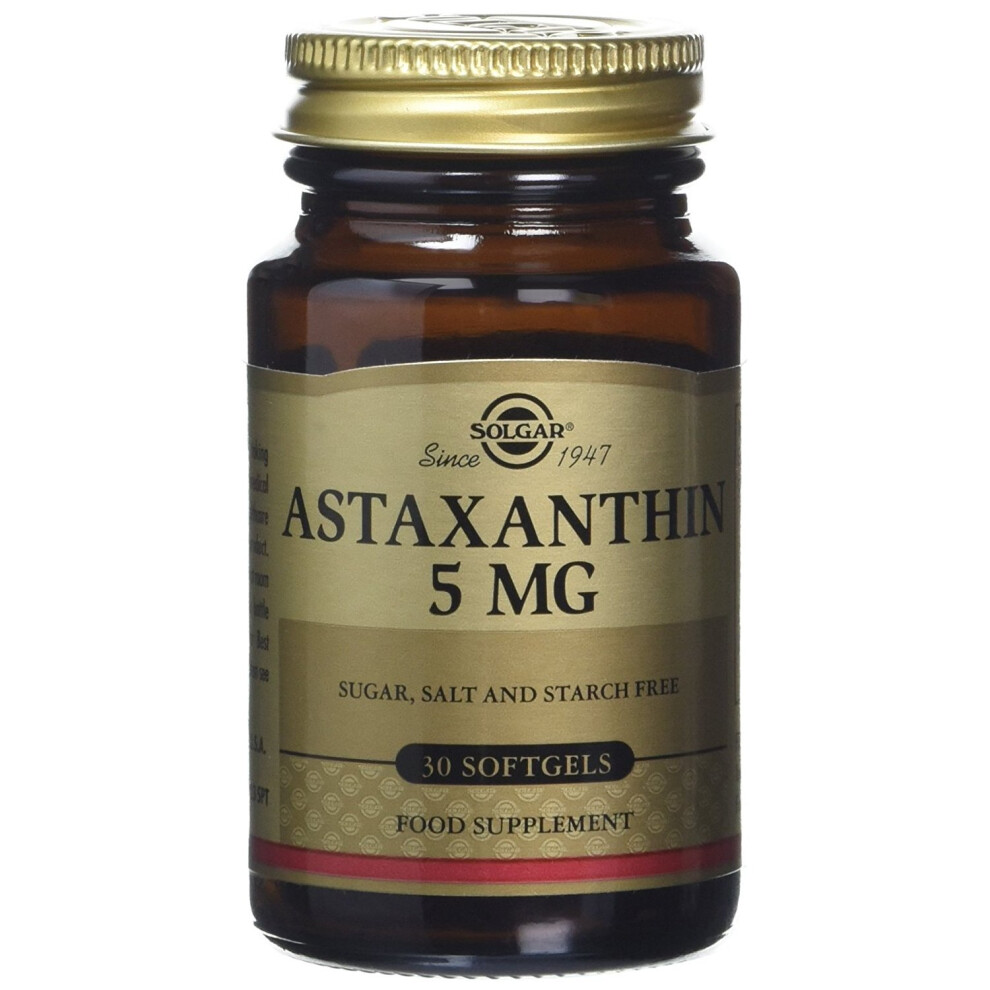 Solgar Astaxanthin 5Mg Softgels, 30