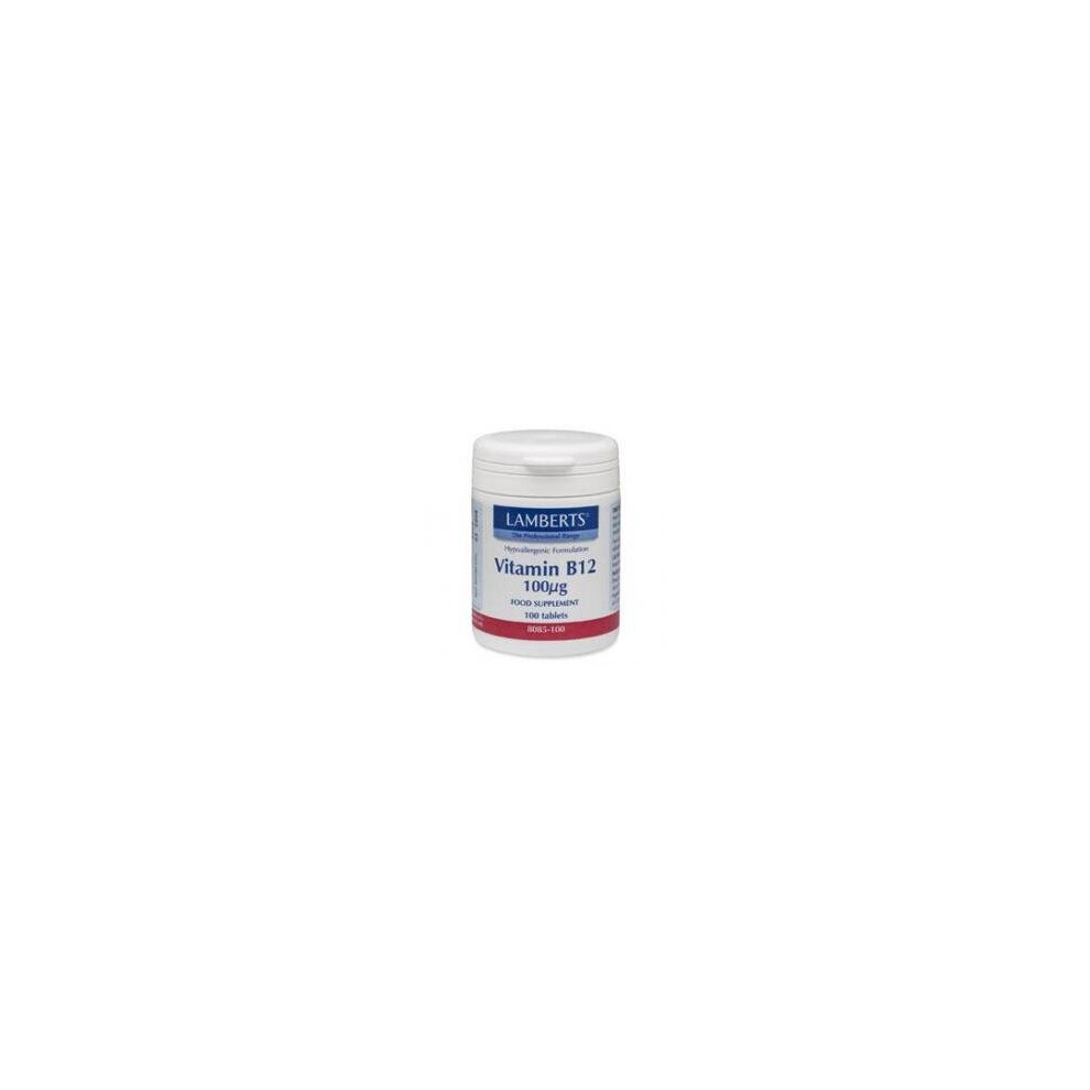 Lamberts Vitamin B12 100ug, 100 tablets