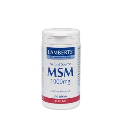 Lamberts Lamberts MSM 1000mg, 120 tablets