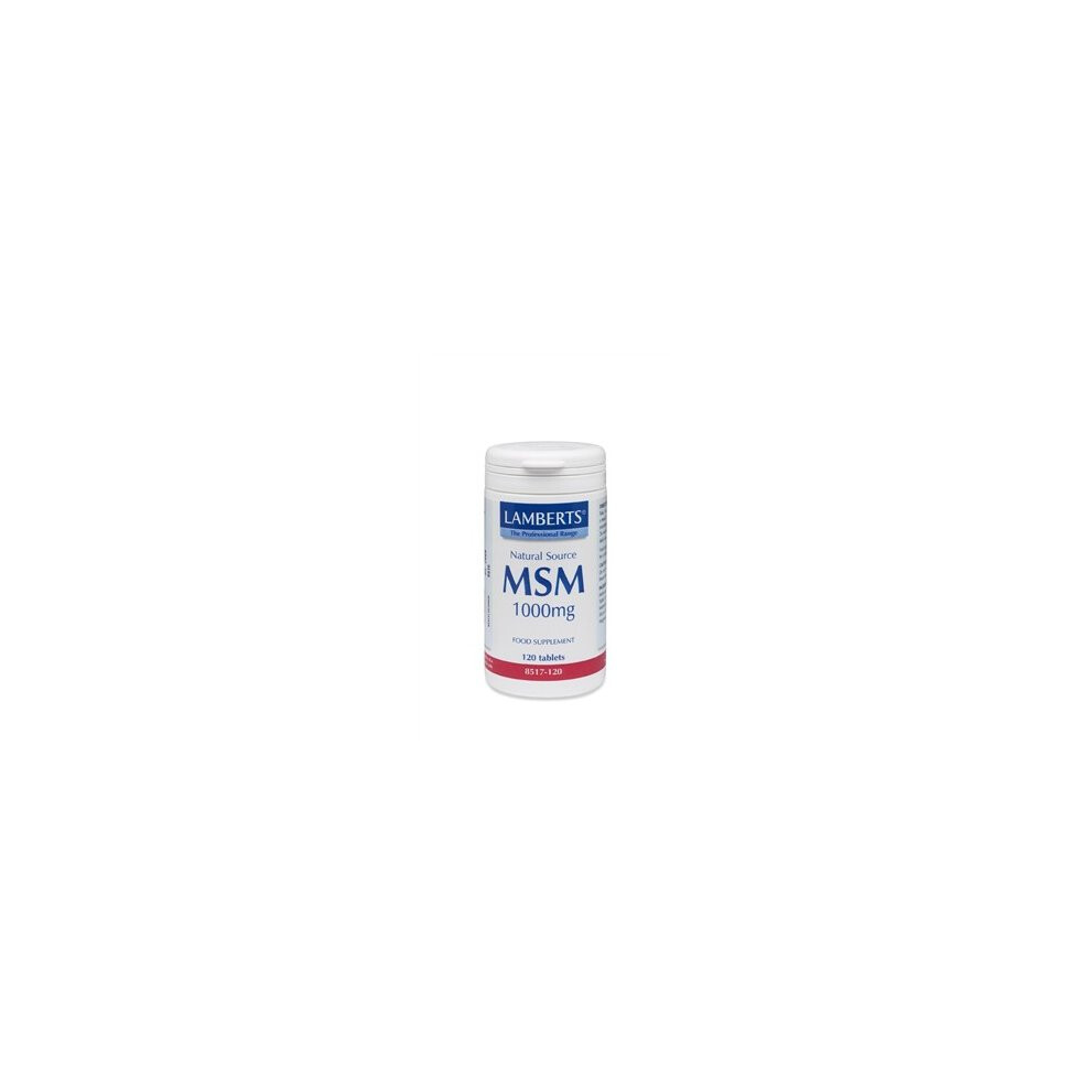 Lamberts Msm, 120 Tablets 1000Mg