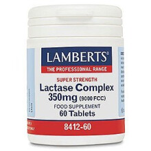 Lamberts Lactase Complex 350mg (9000FCC) 60 tablets