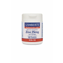 Lamberts Zinc 25mg (as Citrate) 120 tab