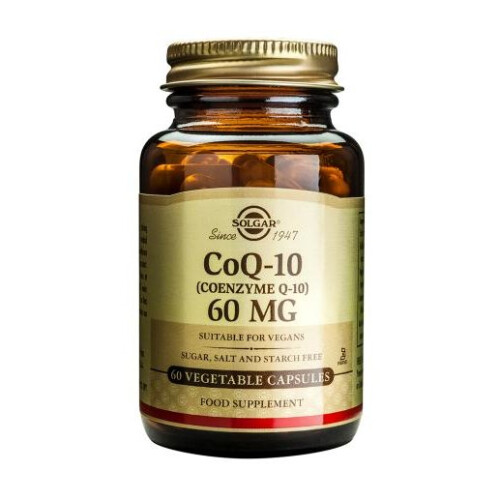 Solgar Solgar Coenzyme Q-10 60 mg Vegetable Capsules, 60