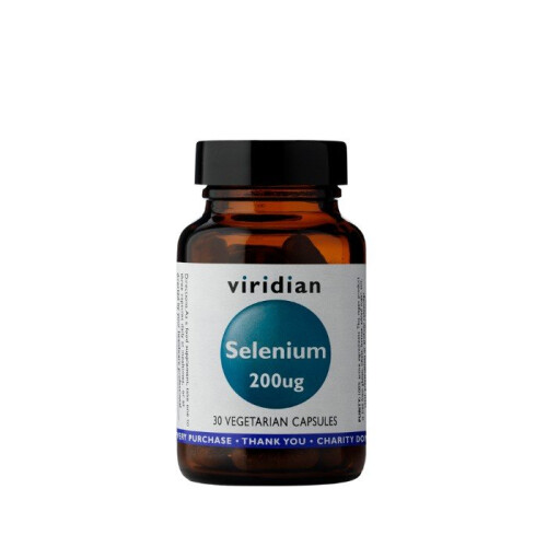 Viridian Selenium 200ug , 30 Veg Caps