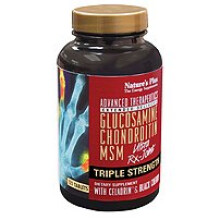 Natures Plus Ultra RX Joint Triple Strength Glucosamine / Chondroitin / MSM 120 tablets
