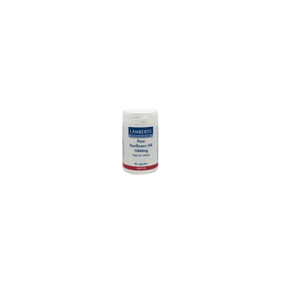 Lamberts Pure Starflower Oil 1000Mg, 90 Capsules