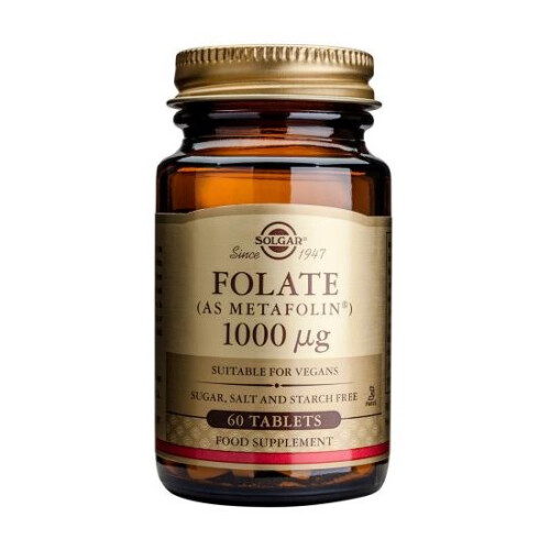 Solgar Solgar, Folat, 1.000 mcg, 60 Tabletten