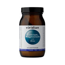 Viridian Calcium Magnesium Zinc Powder, 100g