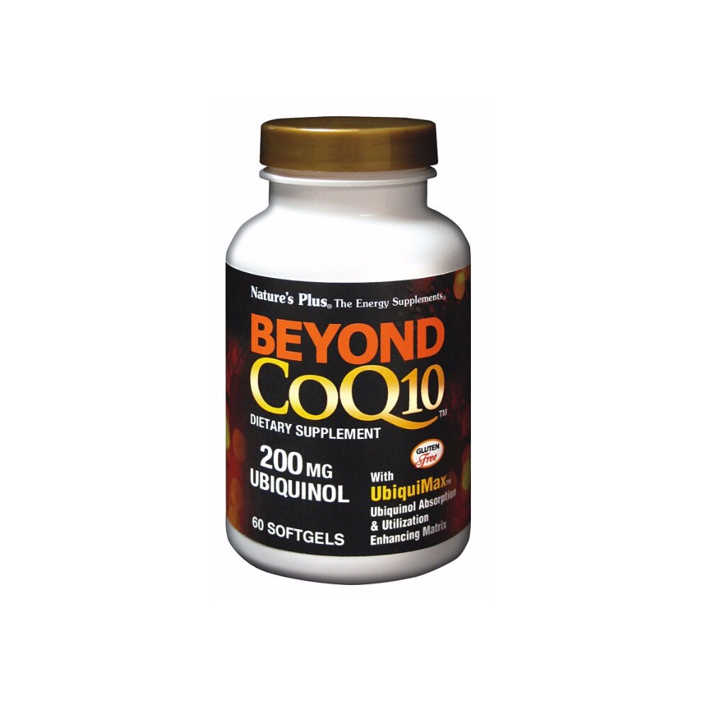 Natures Plus Beyond Coq10 Ubiquinol 200Mg 60 Softgels