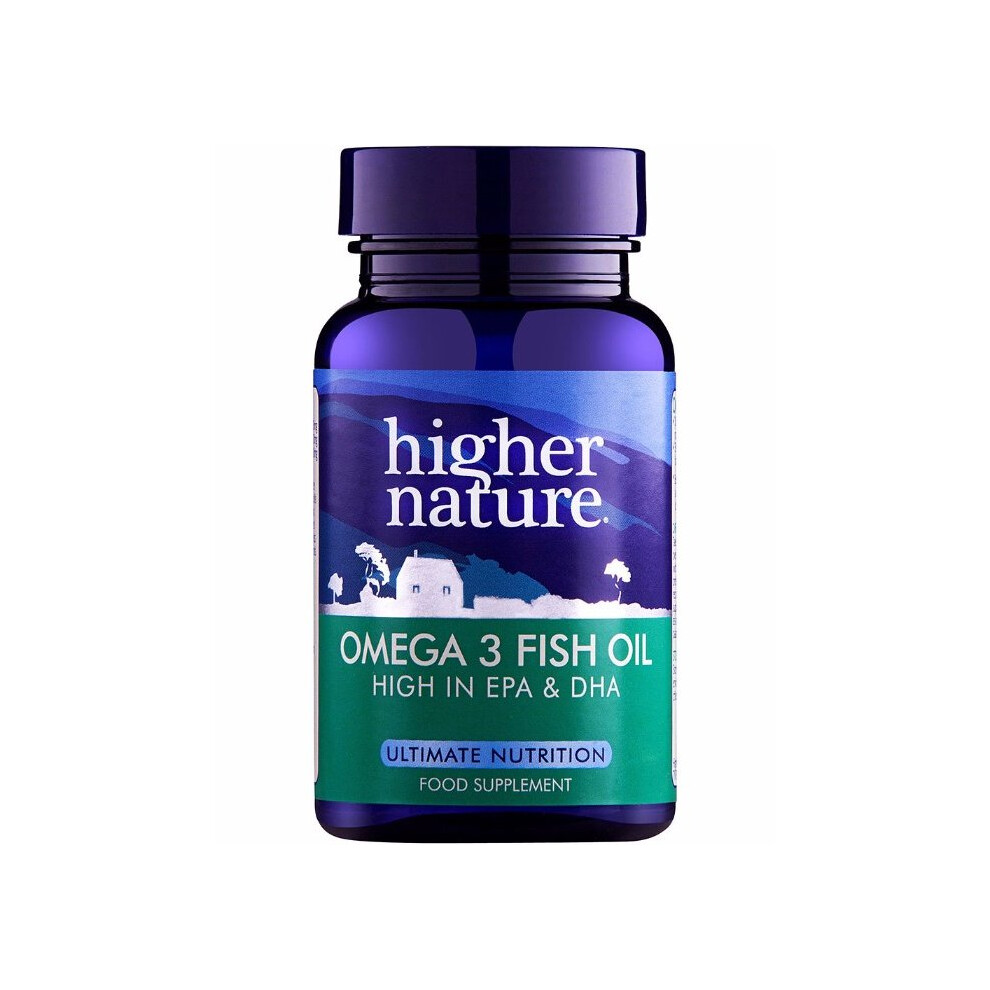 Higher Nature Omega 3 Fish Oil, 90 Capsules