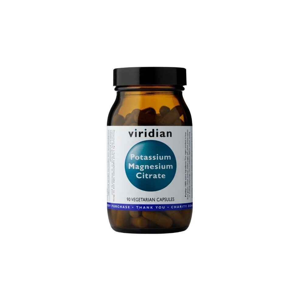Viridian Potassium Magnesium Citrate 90 Veg Caps