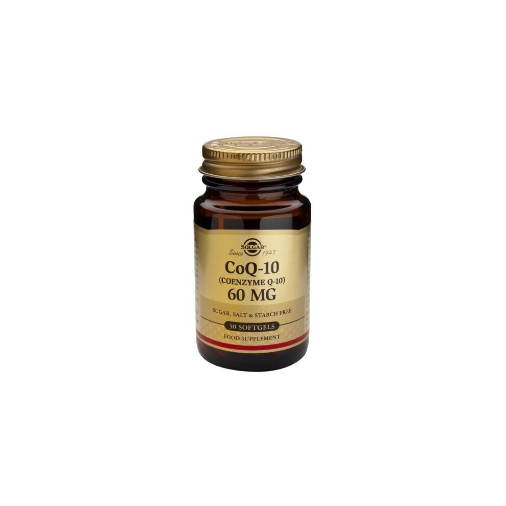 Solgar Coenzyme Q-10 60 Mg Softgels , 30