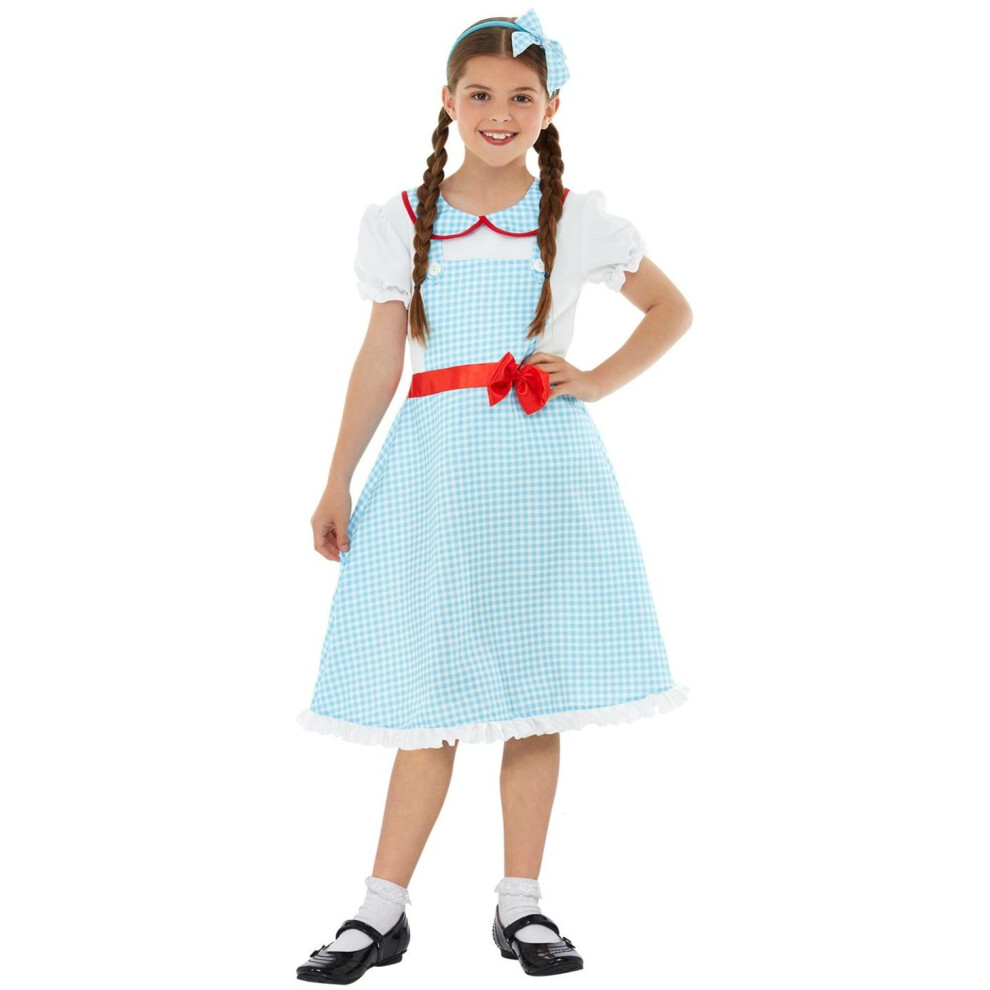 Girls Kansas Country Girl Fancy Dress Costume