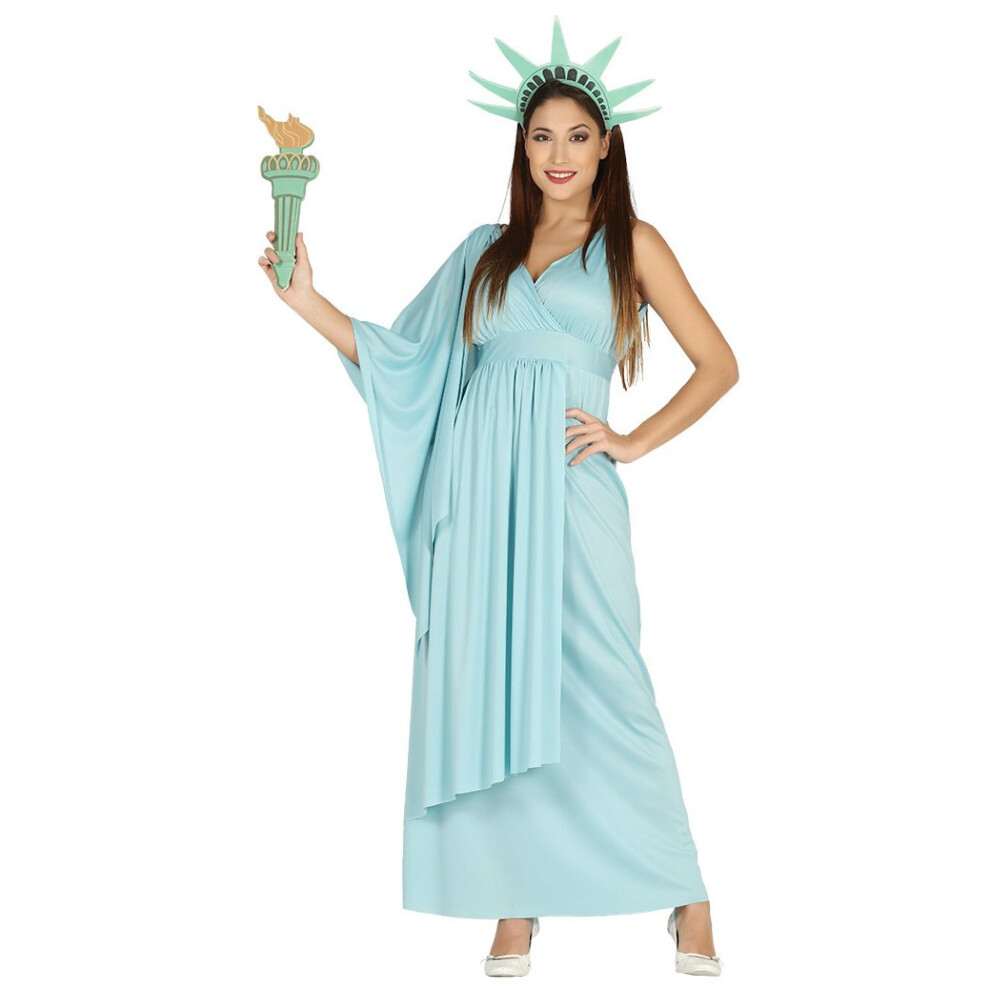 Womens Statue Of Liberty Fancy Dress Costume 10 to 12