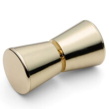 (Gold) Shower Door Handle/Knob Chrome or Gold Plated Plastic Cone Shaped Elegant L063