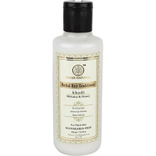 Khadi Natural Herbal Shikakai and Honey Conditioning Conditioner for all Hair Types SLS and Paraben Free (210 ml)